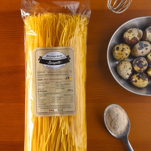 Fürjtojásos Tészta - Spagetti - Meska.hu