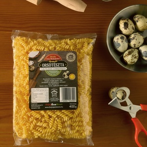 Fürjtojásos Tészta - Orsótészta - Meska.hu