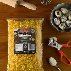 Fürjtojásos Tészta - Fodros Kocka - Meska.hu