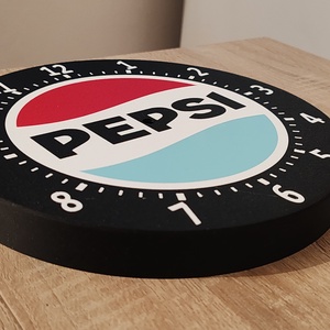 Pepsi 3D falióra - otthon & életmód - dekoráció - fali és függő dekoráció - falióra & óra - Meska.hu