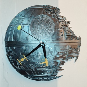 Star Wars 3D falióra - otthon & életmód - dekoráció - fali és függő dekoráció - falióra & óra - Meska.hu