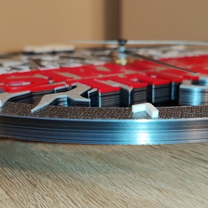 Stranger Things 3D falióra - otthon & életmód - dekoráció - fali és függő dekoráció - falióra & óra - Meska.hu