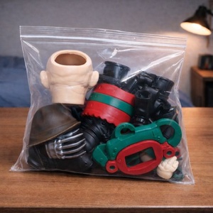 Freddy Krueger összerakott 3D - kellékek & szerszámok - dekorációs kellékek - figurák - Meska.hu