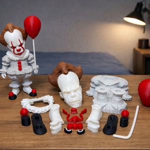 Pennywise összerakott 3D, Kellékek & szerszámok, Dekorációs kellékek, Figurák, , MESKA