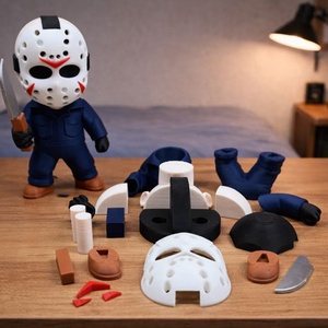 Jason összerakott 3D, Kellékek & szerszámok, Dekorációs kellékek, Figurák, , MESKA