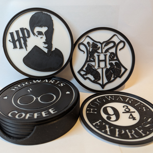 Harry Potter Poháralátét szettek - Meska.hu