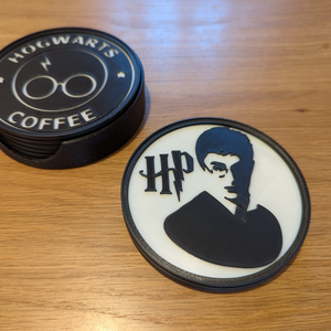 Harry Potter Poháralátét szettek - otthon & életmód - konyhafelszerelés, tálalás - tálalás - tányér- és poháralátét - Meska.hu