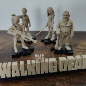 Walking Dead Asztaldísz 3D - Meska.hu