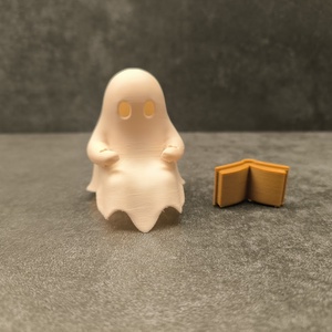 Cuki Világító Szellem Polcdísz - esküvő - dekoráció - asztaldísz - Meska.hu