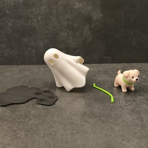 Cuki Világító Kuyás Szellem Polcdísz - otthon & életmód - dekoráció - asztal és polc dekoráció - asztaldísz - Meska.hu