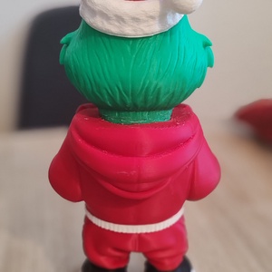 Grinch 25cm 3D - otthon & életmód - dekoráció - dekoratív figurák és szobrok - Meska.hu