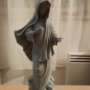 Szűz M�ria 20cm 3D - otthon & életmód - vallás - kereszt - Meska.hu