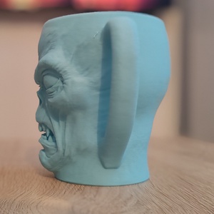 Szörnyes poh�r  3D - Meska.hu