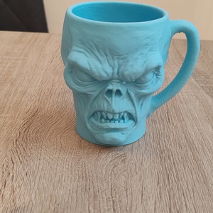 Szörnyes poh�r  3D - kellékek & szerszámok - dekorációs kellékek - figurák - Meska.hu