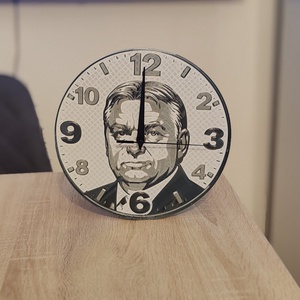 Orb�n Viktor 3D falióra, Otthon & Életmód, Dekoráció, Fali és függő dekoráció, Falióra & óra, Mindenmás, MESKA