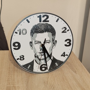 Magyar P�ter 3D falióra - otthon & életmód - dekoráció - fali és függő dekoráció - falióra & óra - Meska.hu