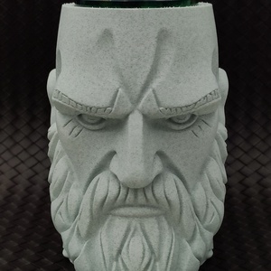 Kratos Sörtartó és Üdítőtartó 3D pohár - otthon & életmód - konyhafelszerelés, tálalás - italos kellékek - sörtartó - Meska.hu