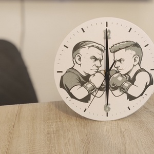 Orbán Vs. Magyar Box 3D falióra - otthon & életmód - dekoráció - fali és függő dekoráció - falióra & óra - Meska.hu