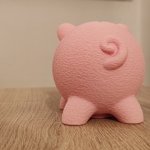 Cuki malac persely 3D - otthon & életmód - dekoráció - asztal és polc dekoráció - persely - Meska.hu