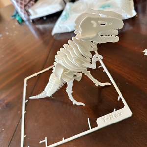 T-Rex csináld magad 3D - kellékek & szerszámok - dekorációs kellékek - figurák - Meska.hu