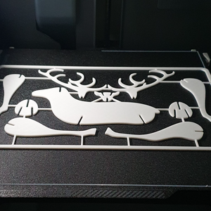 Szarvas csináld magad 3D - kellékek & szerszámok - dekorációs kellékek - figurák - Meska.hu