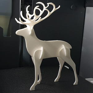 Szarvas csináld magad 3D - kellékek & szerszámok - dekorációs kellékek - figurák - Meska.hu