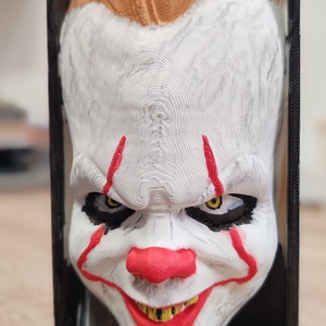 Pennywise (AZ) Stephen King 3D, Otthon & Életmód, Dekoráció, Fali és függő dekoráció, Falra akasztható dekor, Mindenmás, MESKA