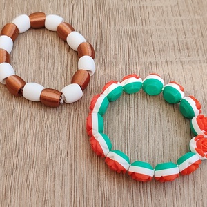 Karkötő Nemzeti Rózsa 3D - ékszer - karkötő - gyöngyös karkötő - Meska.hu