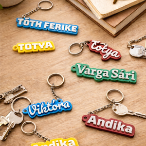 Személyre szabott kulcstartó 3D, Táska & Tok, Kulcstartó & Táskadísz, Kulcstartó, , MESKA