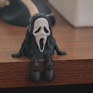 Sikoly cuki ülő figura 3D - kellékek & szerszámok - dekorációs kellékek - figurák - Meska.hu