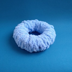 Bársonyos tapintású horgolt koszorú alap, Kellékek & szerszámok, Dekorációs kellékek, Koszorú, koszorúalap, Horgolás, Kötés, MESKA