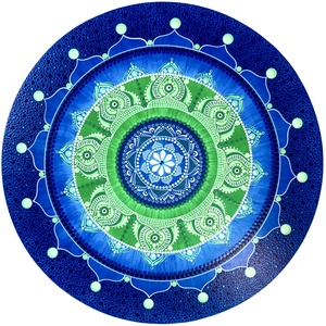 Mandala A tó ébredése - Meska.hu