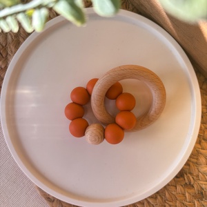 Mini marokrágcsa - narancs, Játék & Sport, 3 éves kor alattiaknak, Rágóka, Gyöngyfűzés, gyöngyhímzés, MESKA