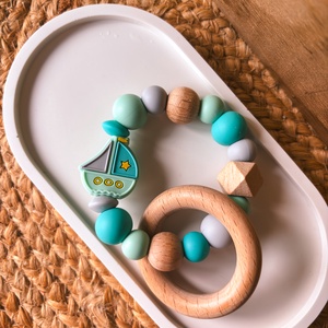 Mini Baba Box - Vitorlás - játék & sport - babalátogató ajándékcsomag - Meska.hu