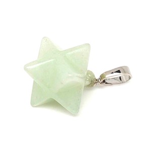Merkaba medál Aventurin 2x2cm - Meska.hu