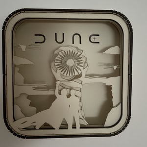Dune éjjeli lámpa. - otthon & életmód - dekoráció - dísztárgy - Meska.hu