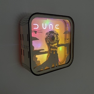 Dune éjjeli lámpa. - otthon & életmód - dekoráció - dísztárgy - Meska.hu