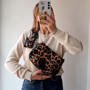 Leopárdmintás övtáska /válltáska többfunkciós táska  - táska & tok - övtáska - Meska.hu