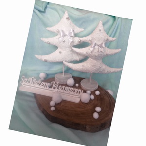 Fenyők - karácsony - karácsonyi lakásdekoráció - karácsonyi lakásdíszek - Meska.hu