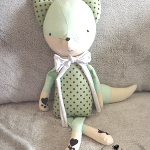 Rókuci - játék & sport - plüssállat & játékfigura - róka - Meska.hu