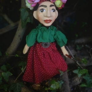 Frida Kahlo baba - játék & sport - baba & babaház - baba - Meska.hu