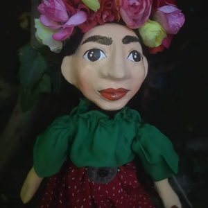 Frida Kahlo baba - játék & sport - baba & babaház - baba - Meska.hu