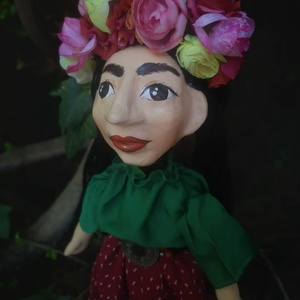 Frida Kahlo baba - játék & sport - baba & babaház - baba - Meska.hu