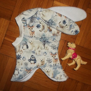 sapi-sál szett(téliesitett), Ruha & Divat, Sál, Sapka, Kendő, Vállkendő, Varrás, MESKA