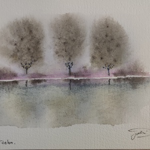 Akvarell kép - művészet - festmény - akvarell - Meska.hu