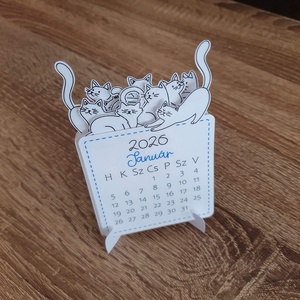 Cicás naptár 2026 - 12 hónap - Meska.hu