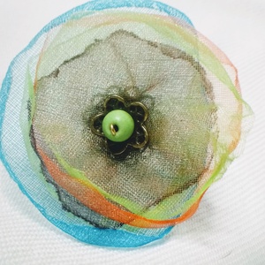 Virágzás (organza gyűrű) -  - Meska.hu