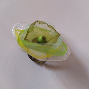 Virágzás (organza gyűrű), Ékszer, Gyűrű, Ékszerkészítés, MESKA
