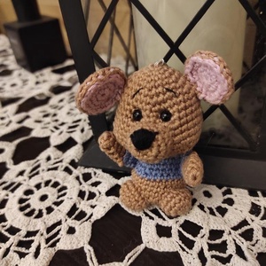 Zsebibaba kulcstató- Micimackó és barátai - játék & sport - plüssállat & játékfigura - plüss mesefigurák - Meska.hu