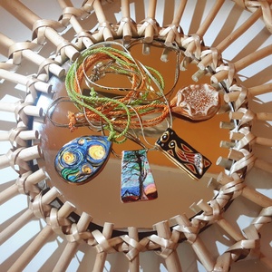 Csontváry Magányos cédrus - Medál - ékszer - nyaklánc - medál - Meska.hu